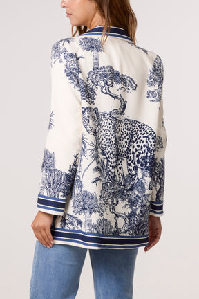 Toile Du Jouy Long Blazer