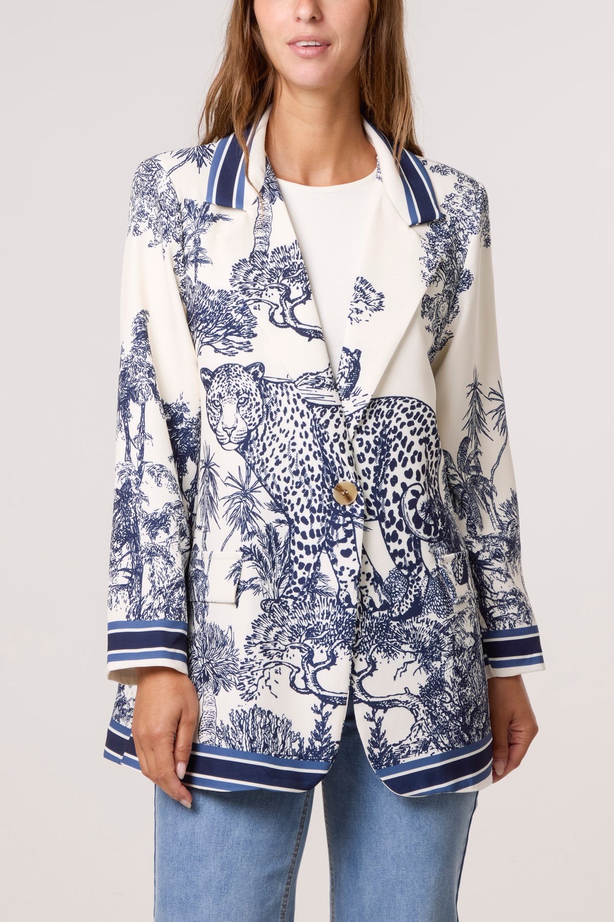 Toile Du Jouy Long Blazer