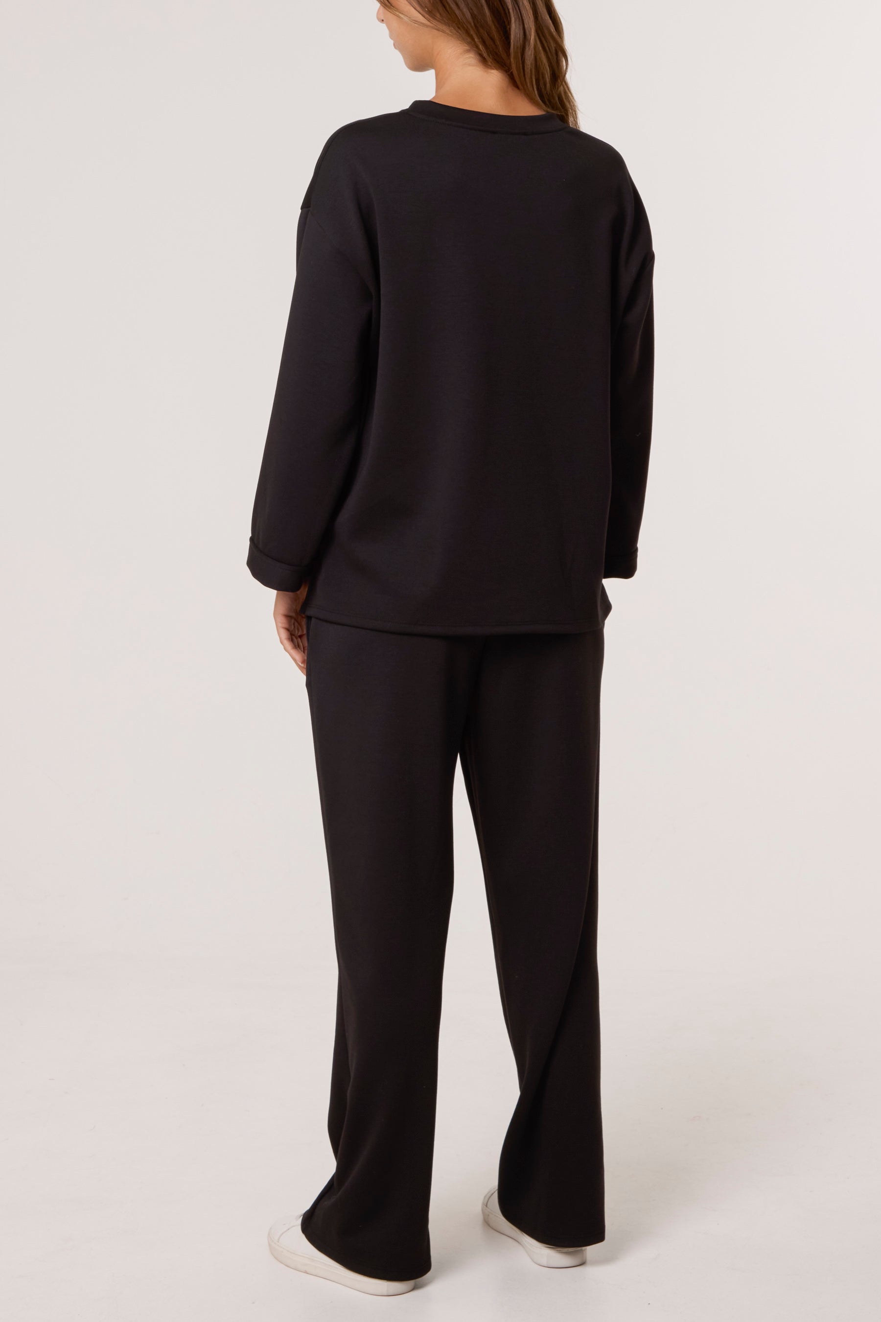 Soft Touch Sweatshirt & Trousers Set
