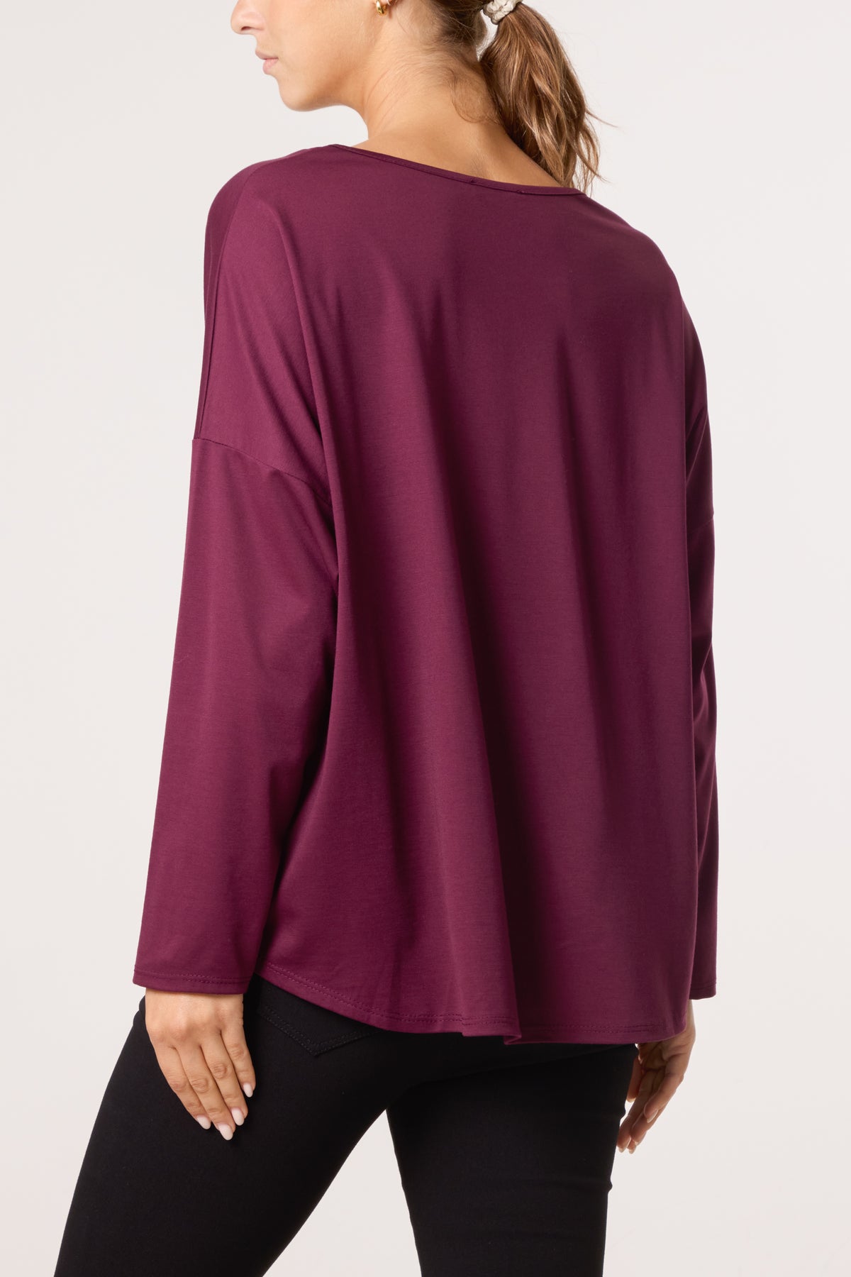 V-Neck Soft Touch Sweatshirt