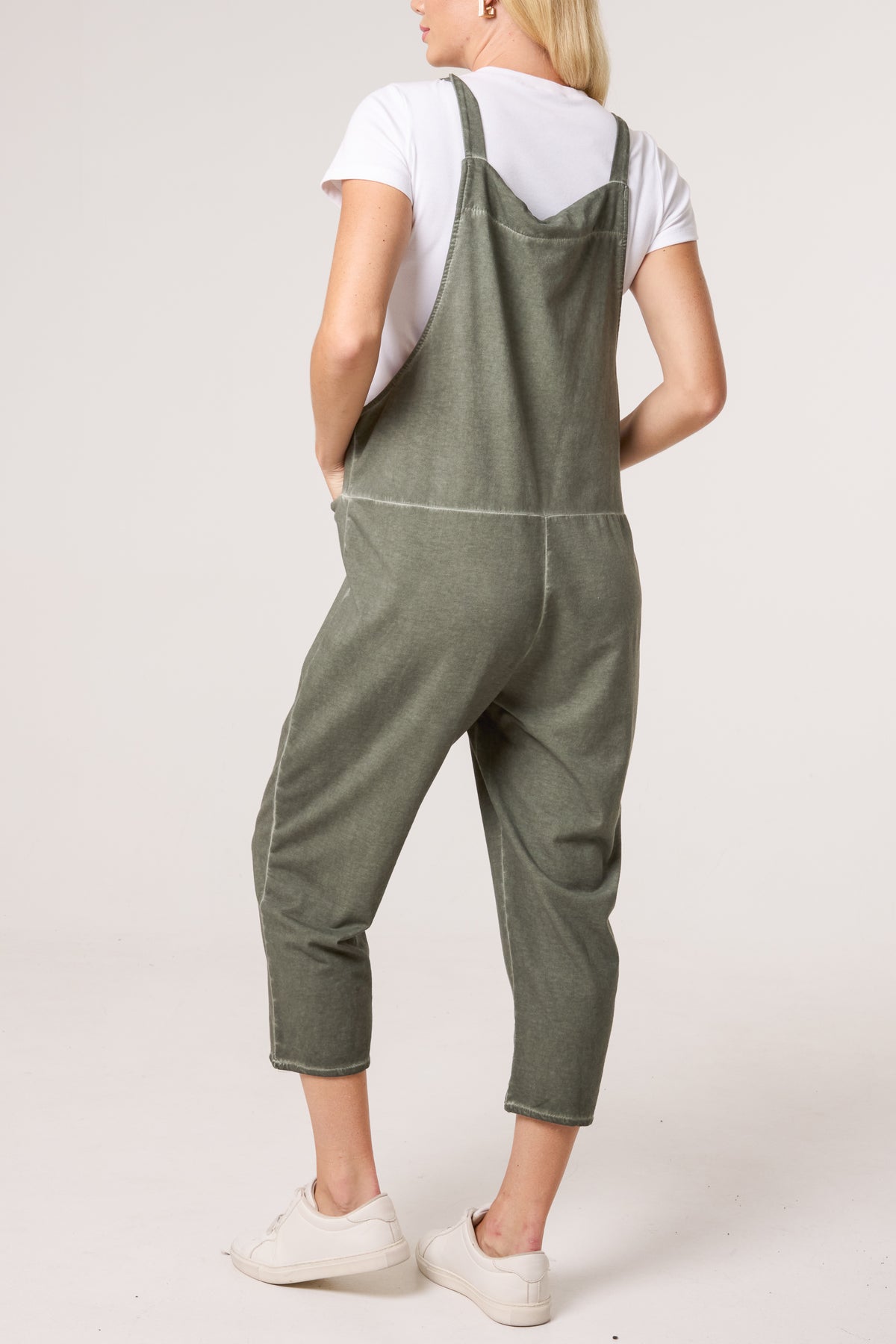 Stone Wash Dungarees
