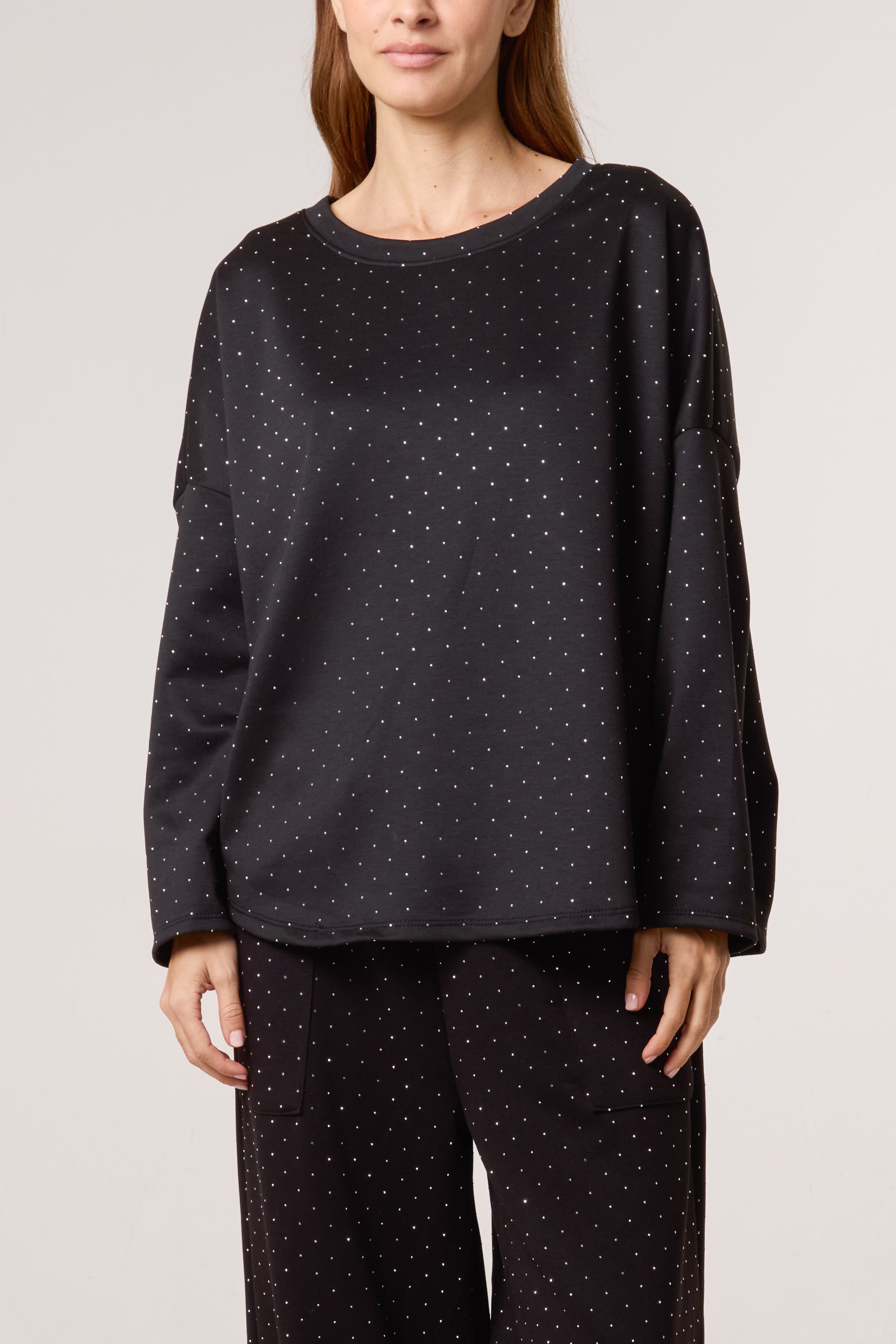 Diamante Soft Touch Sweatshirt
