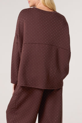 Diamante Soft Touch Sweatshirt
