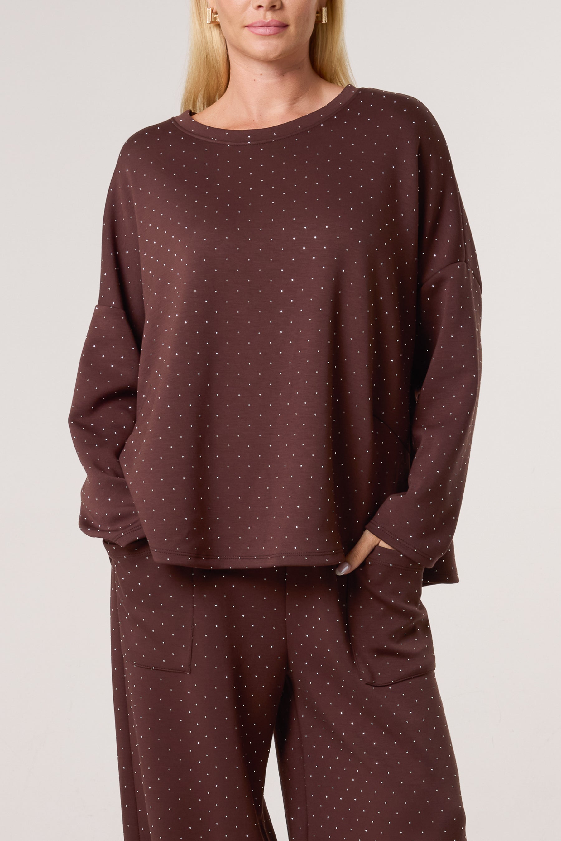 Diamante Soft Touch Sweatshirt