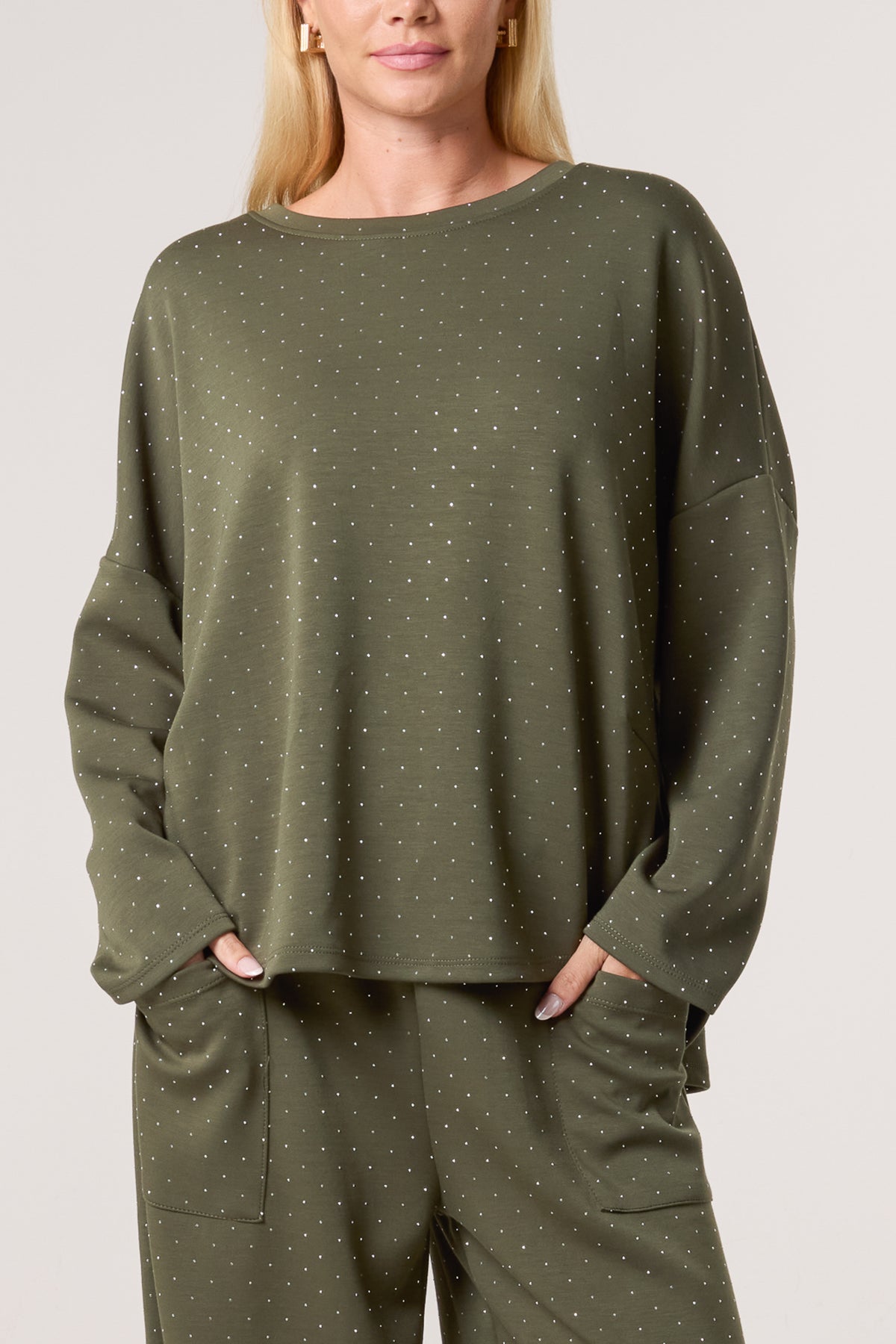 Diamante Soft Touch Sweatshirt