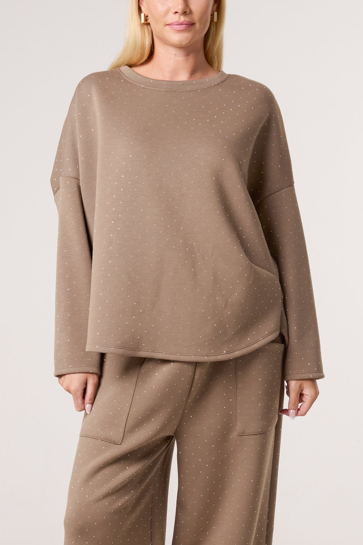 Diamante Soft Touch Sweatshirt