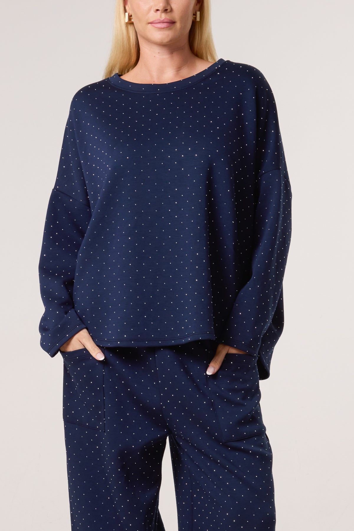 Diamante Soft Touch Sweatshirt