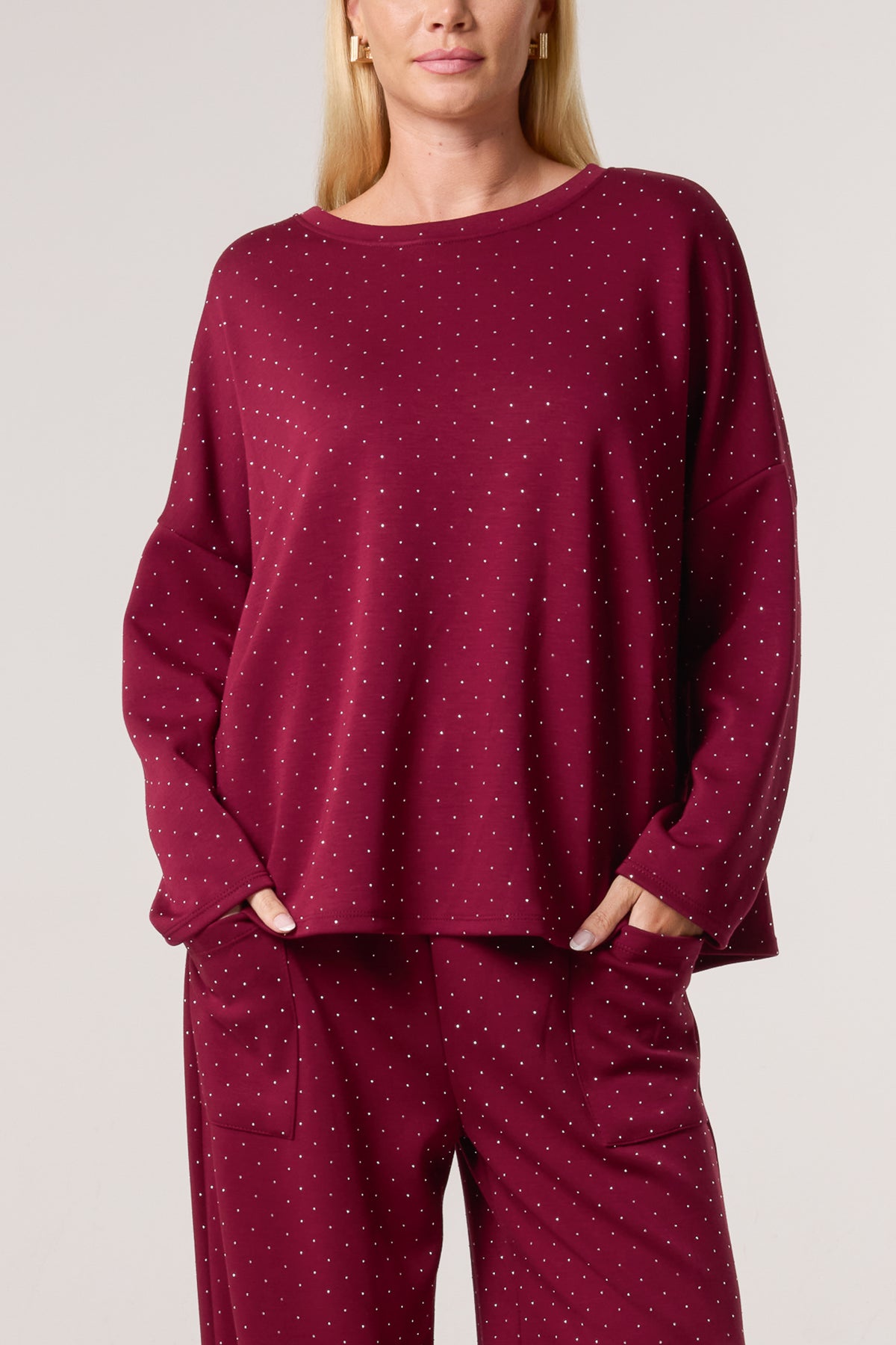 Diamante Soft Touch Sweatshirt