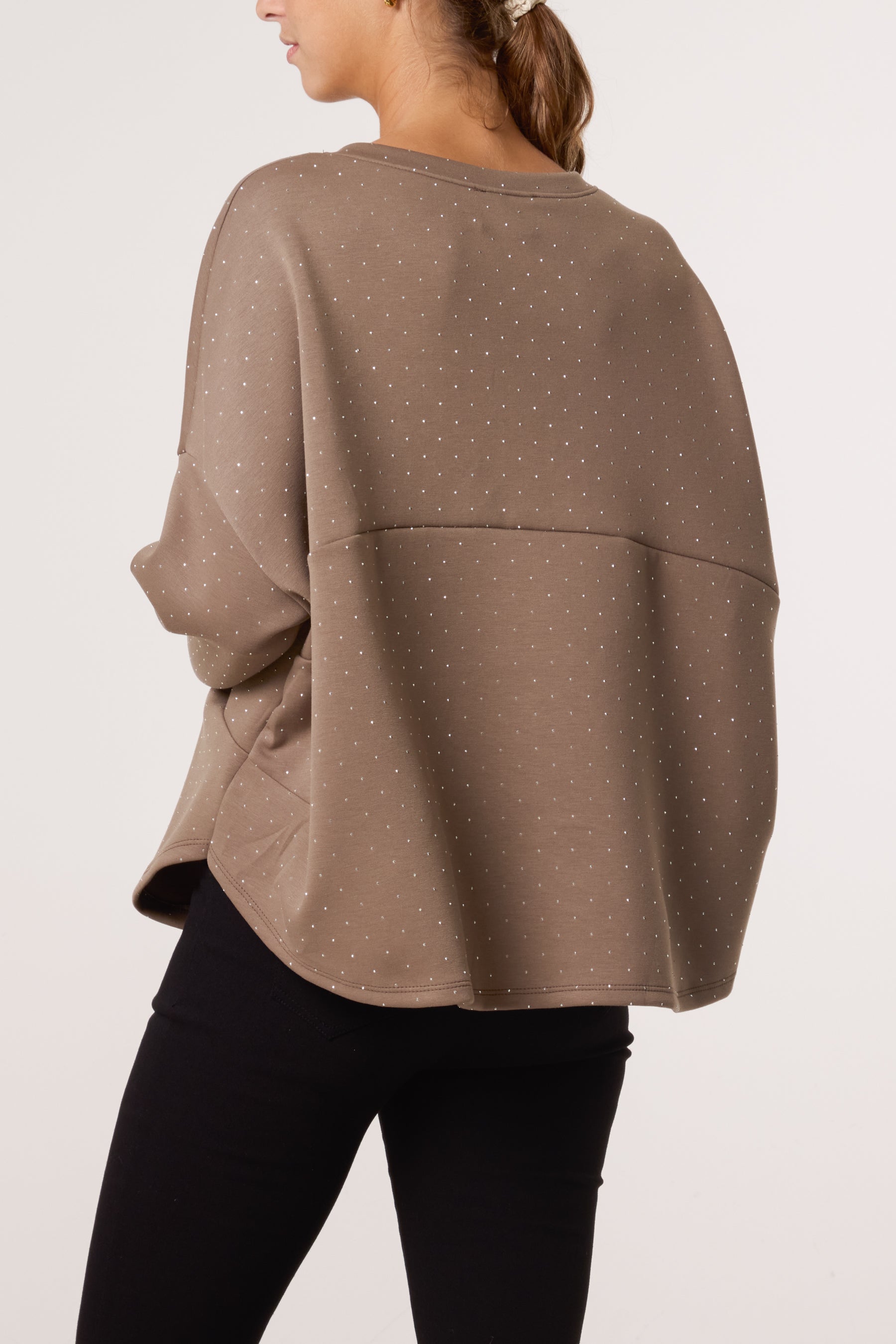 Diamante Soft Touch Sweatshirt