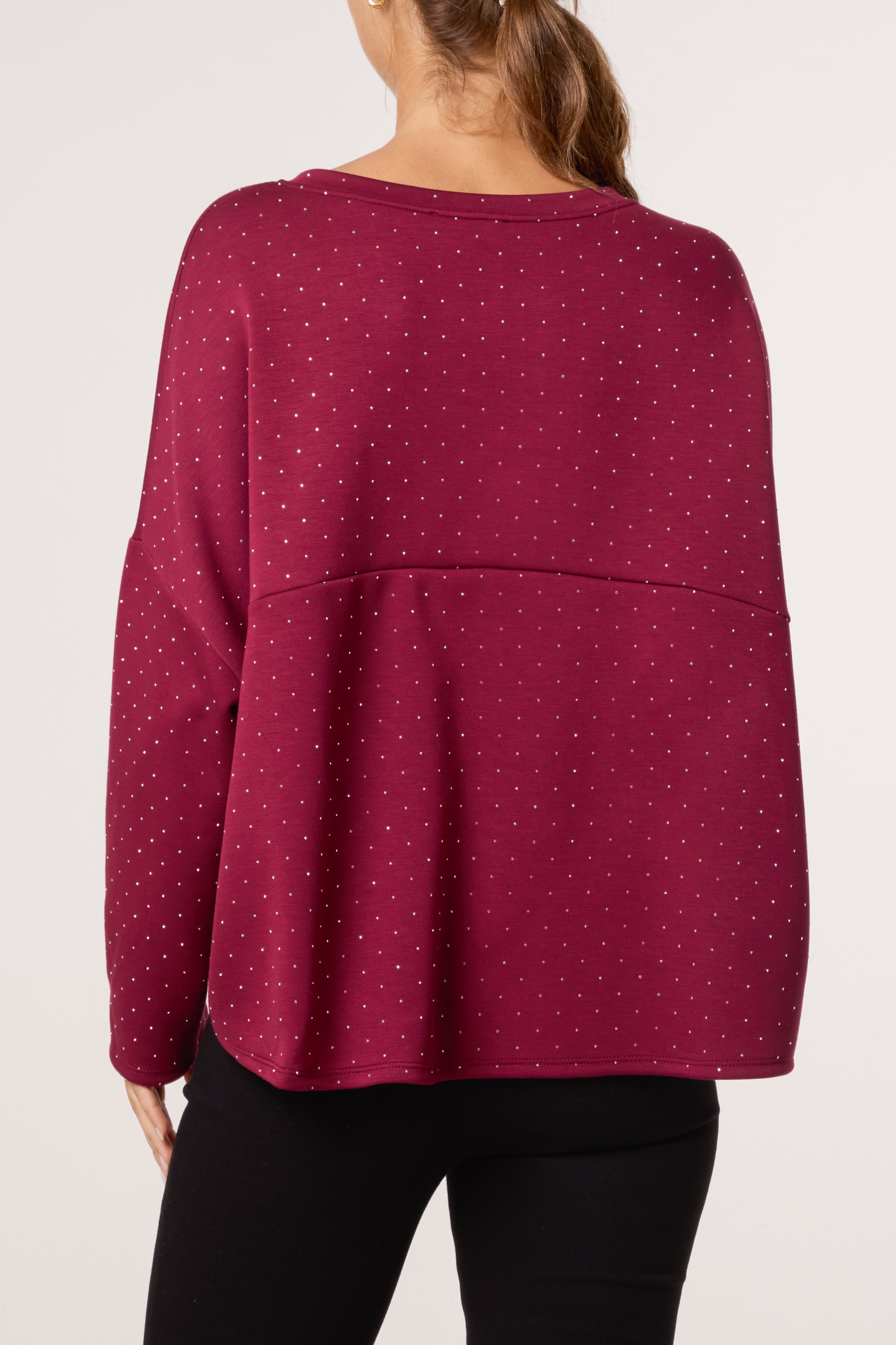 Diamante Soft Touch Sweatshirt
