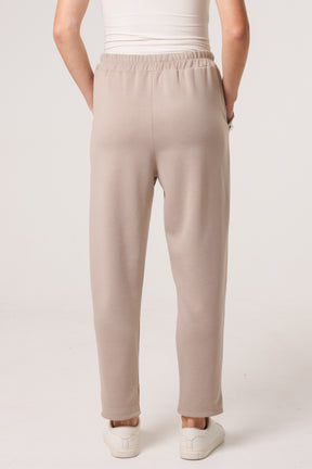 Gold Button Detail Soft Touch Trousers