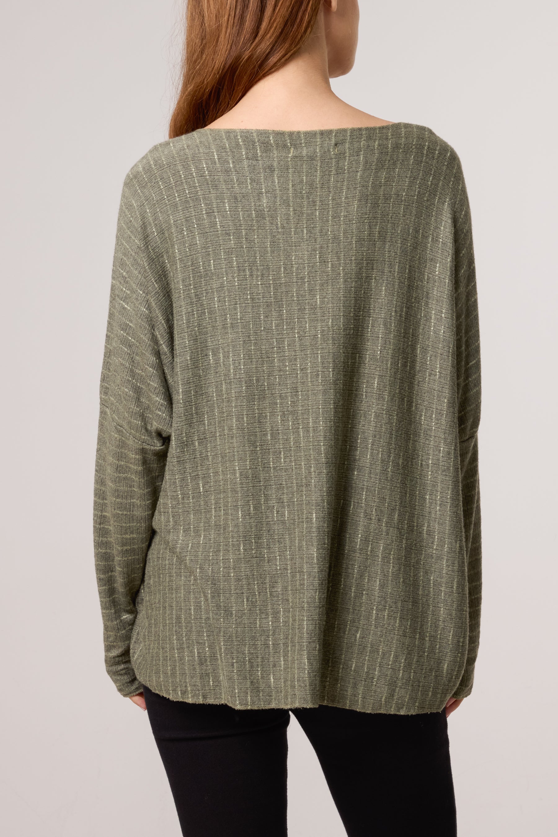 Texture Wool Blend Fine Knit Jumper