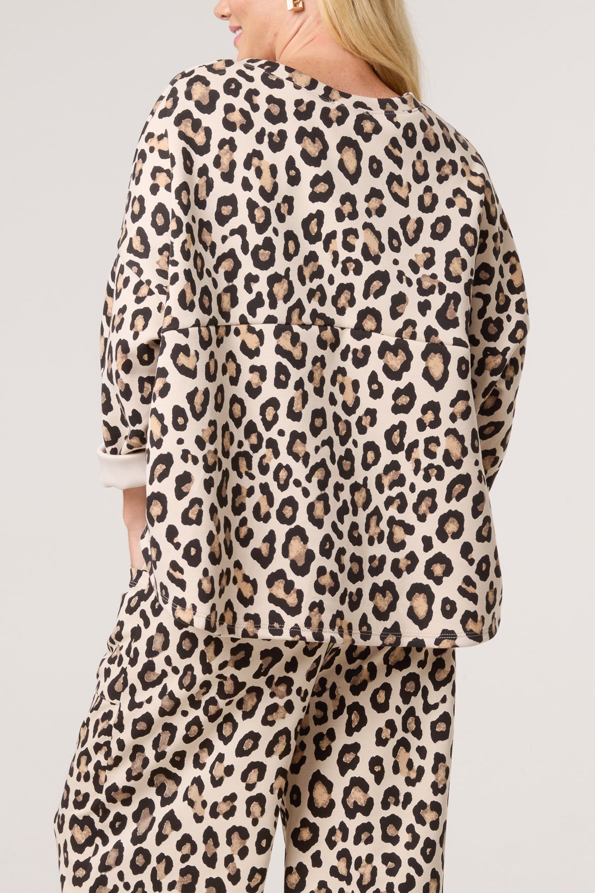 Leopard Print Sweatshirt