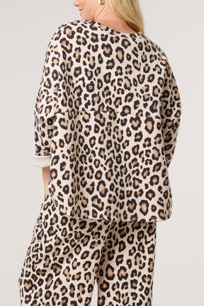 Leopard Print Sweatshirt