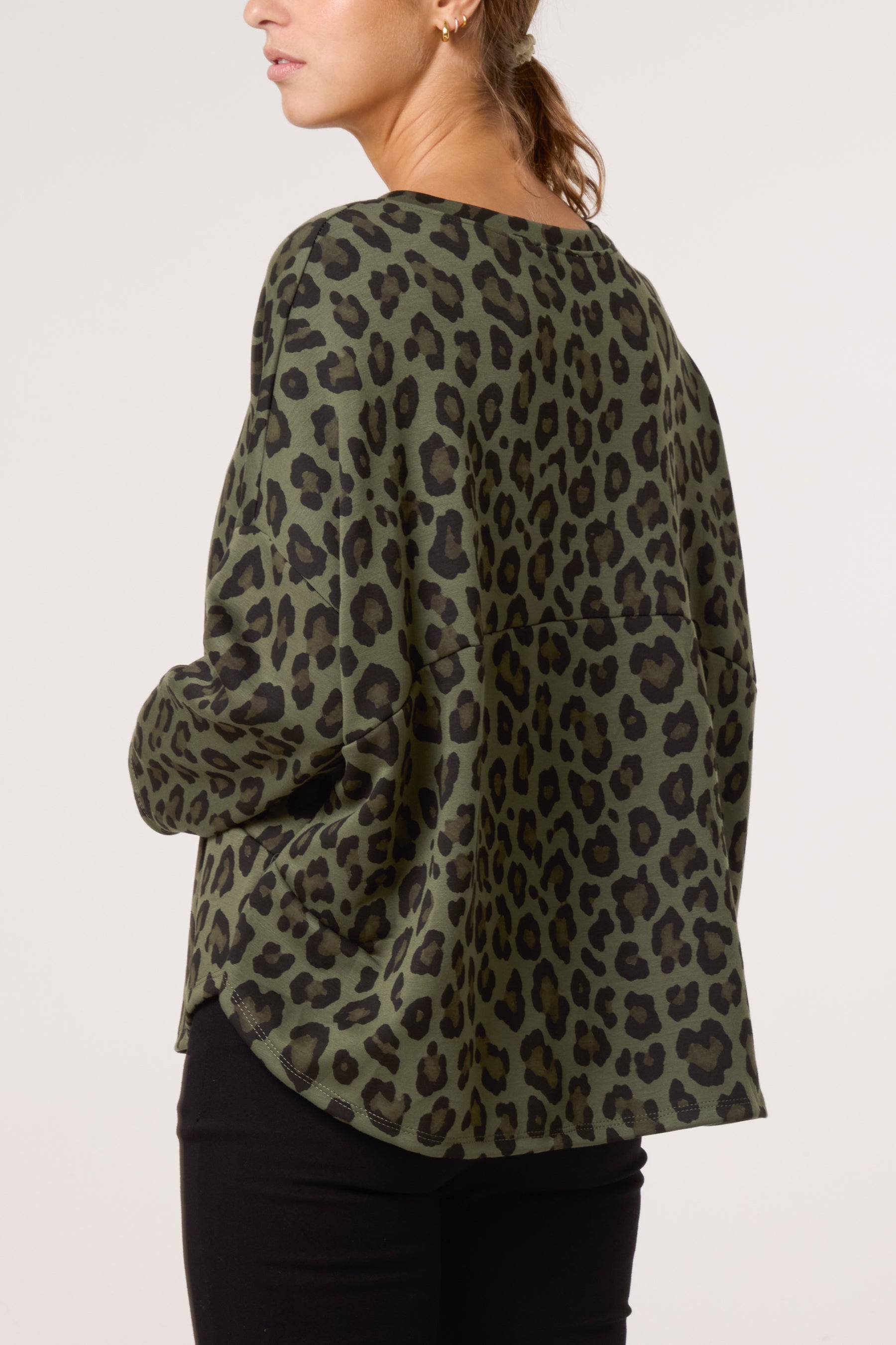 Leopard Print Sweatshirt
