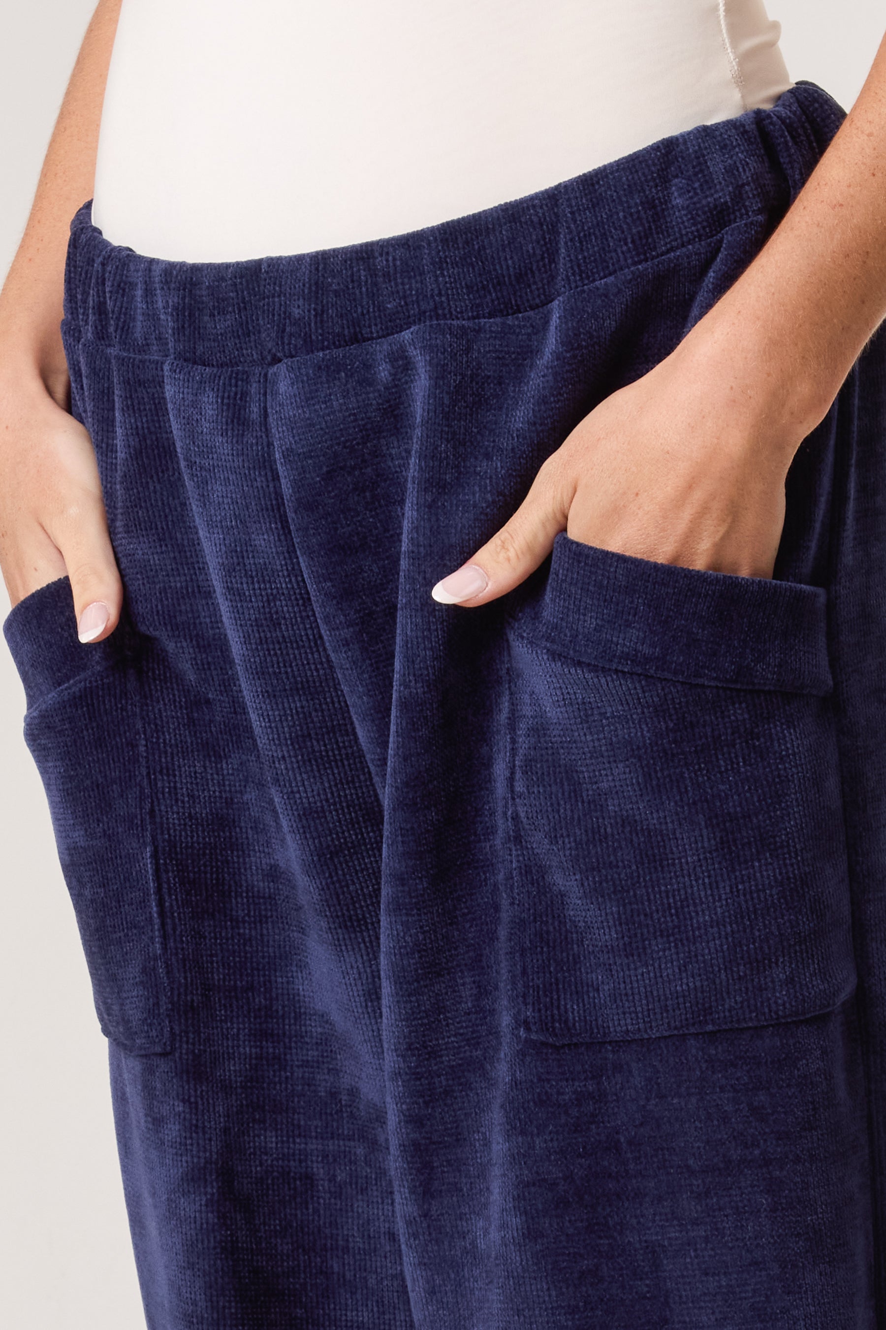 Chenille Barrel Leg Trousers (Extra Large)