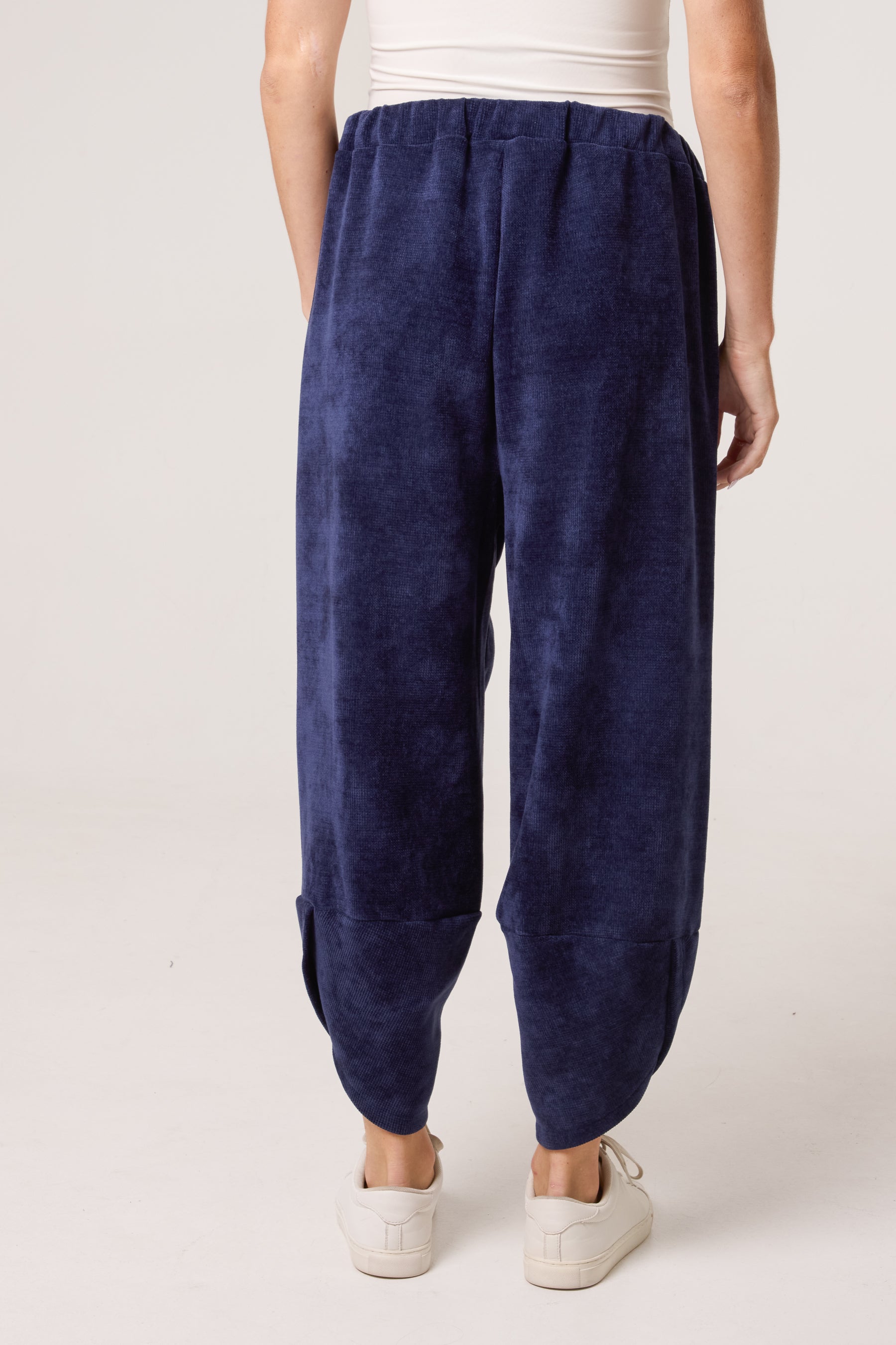 Chenille Barrel Leg Trousers (Extra Large)