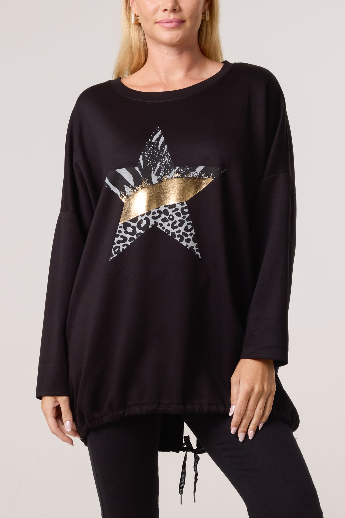Foil Star Soft Touch Sweatshirt
