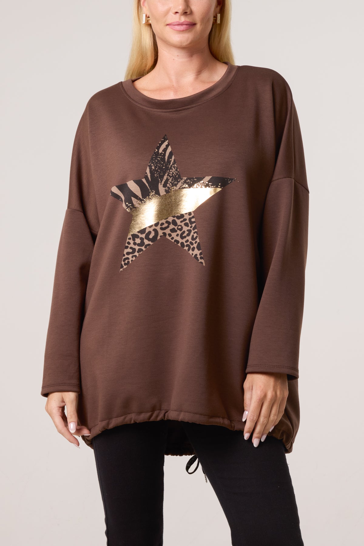 Foil Star Soft Touch Sweatshirt