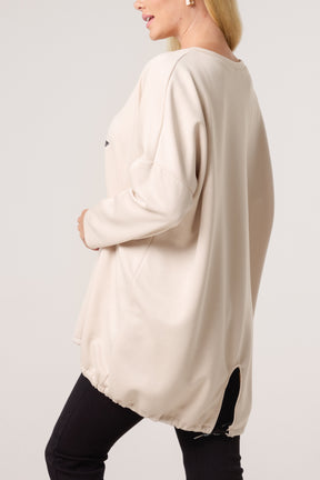 Foil Star Soft Touch Sweatshirt