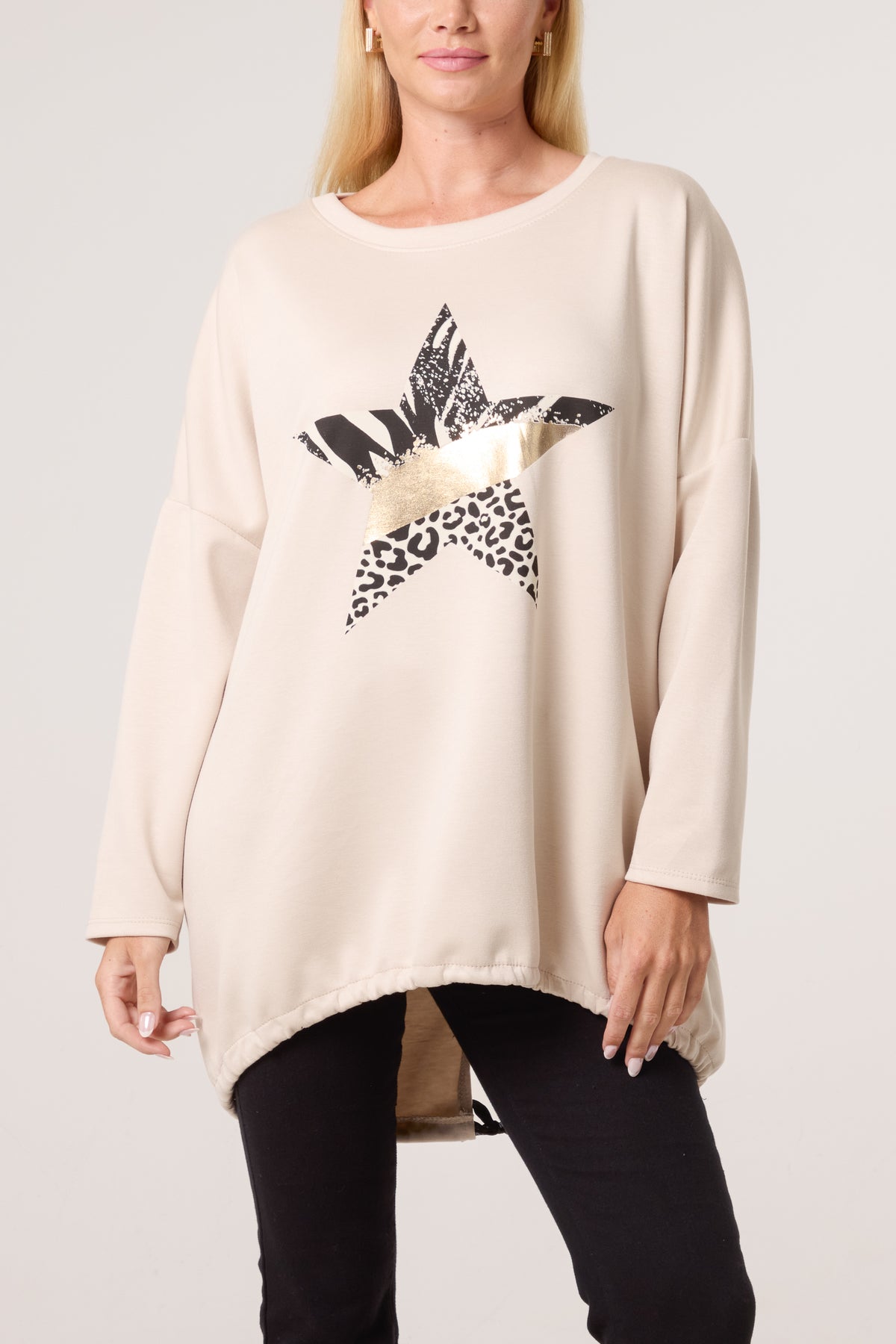 Foil Star Soft Touch Sweatshirt