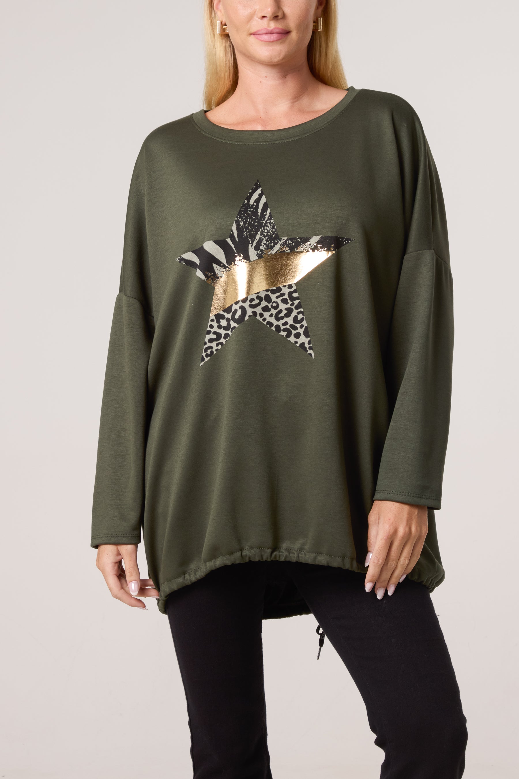 Foil Star Soft Touch Sweatshirt