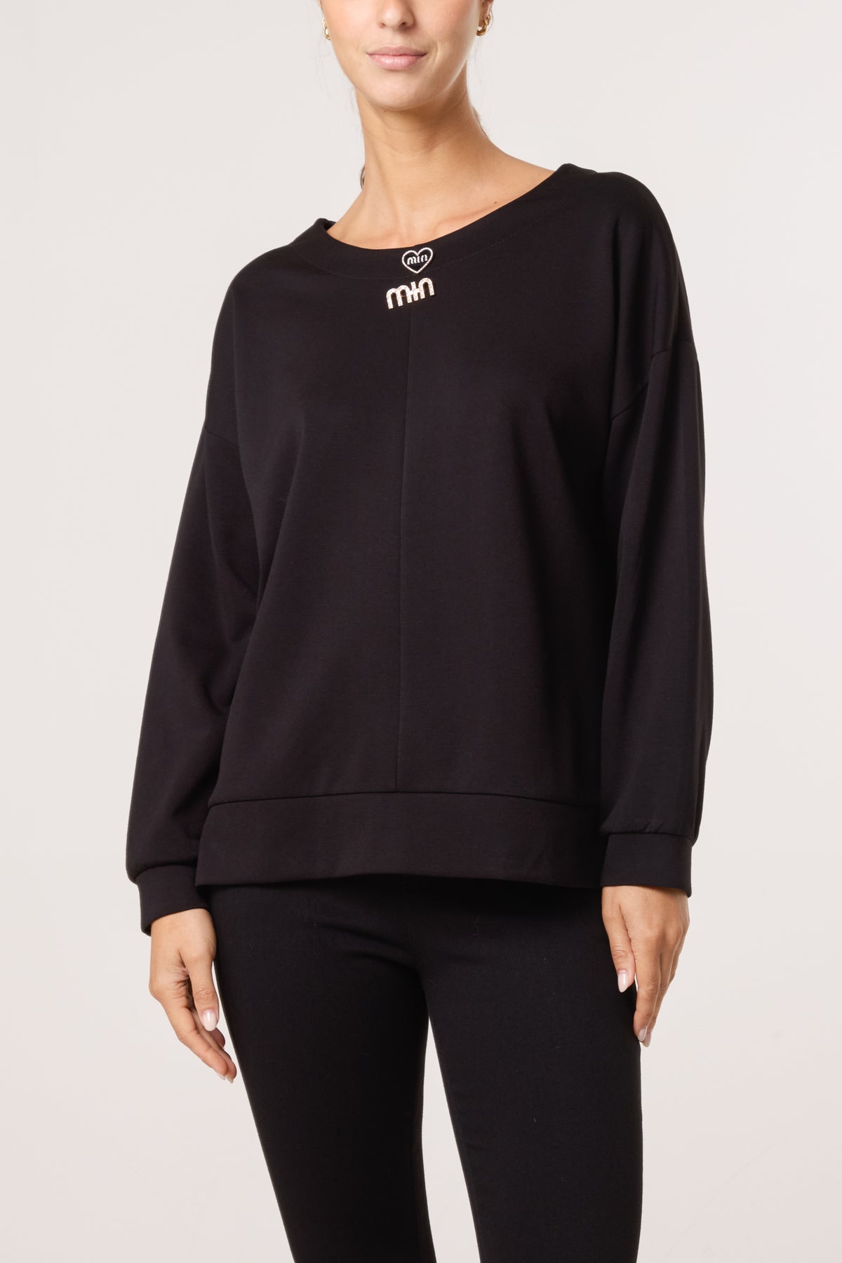 Round Neck Soft Touch Sweatshirt