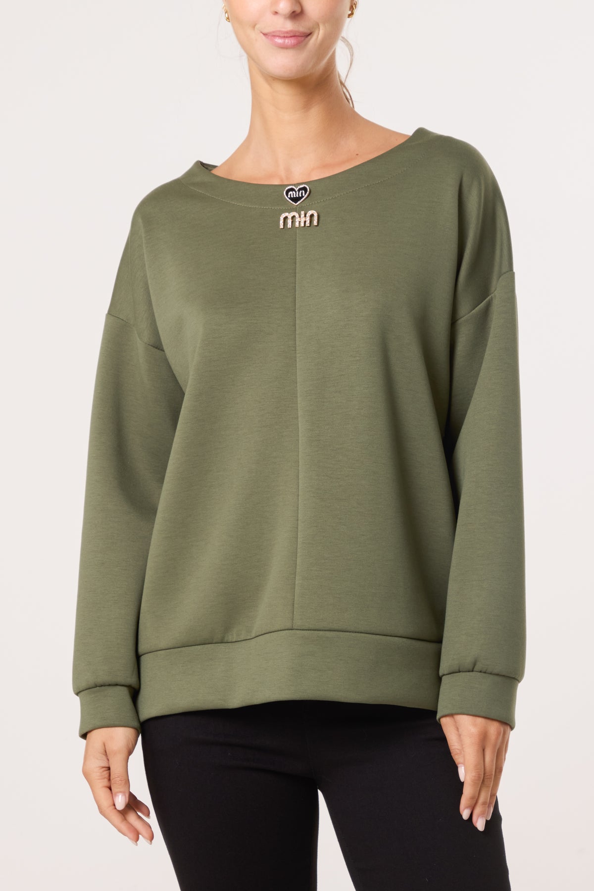 Round Neck Soft Touch Sweatshirt