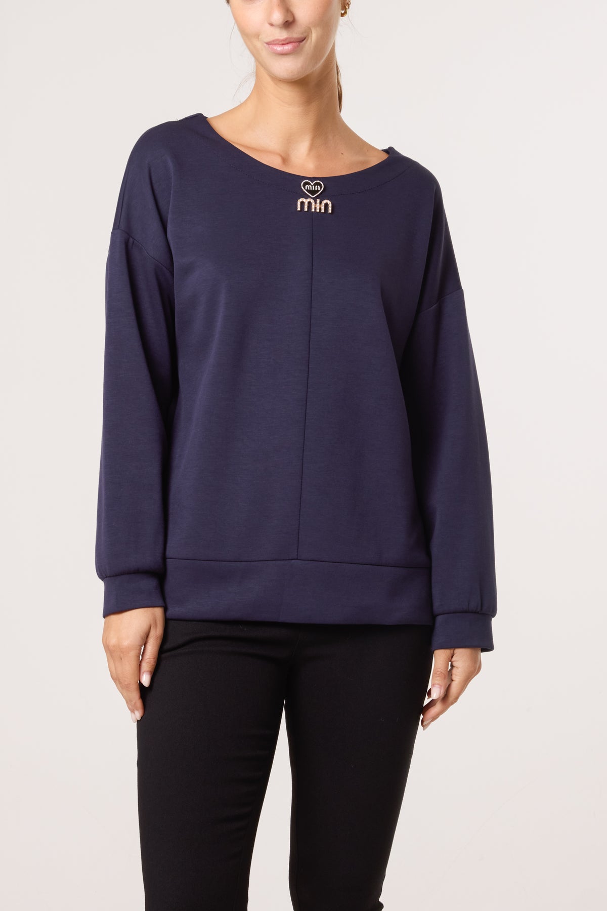 Round Neck Soft Touch Sweatshirt