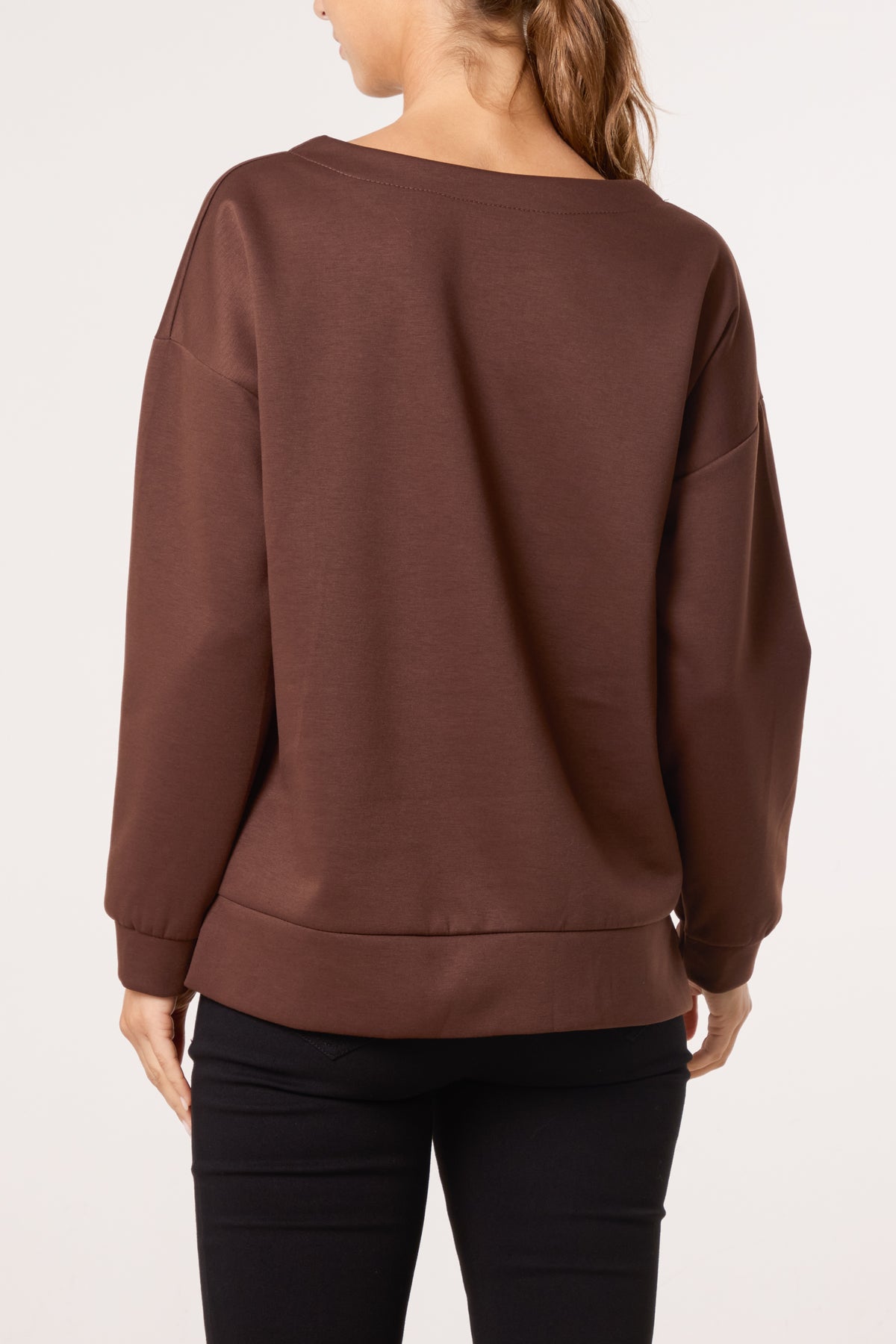 Round Neck Soft Touch Sweatshirt