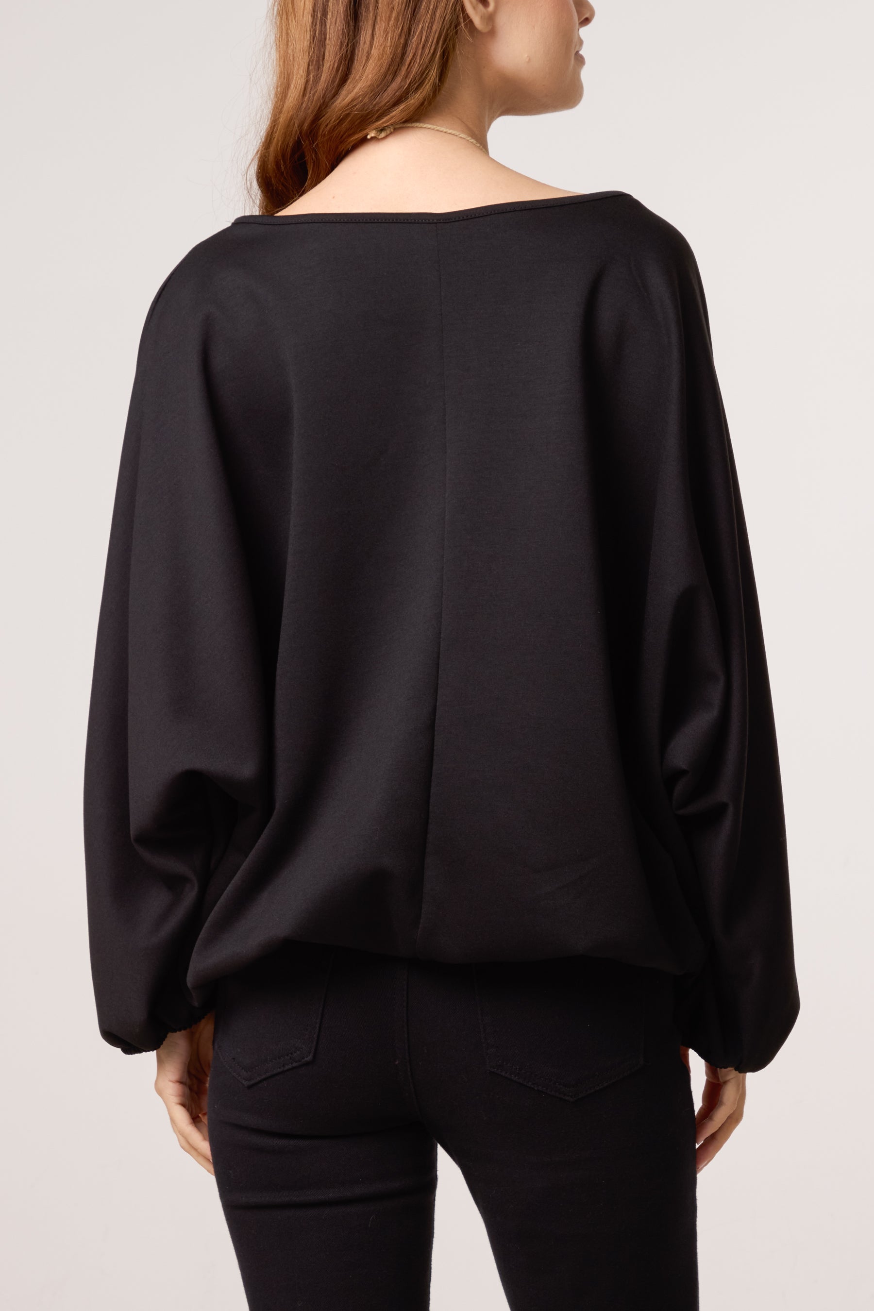 Necklace Soft Touch Batwing Sweat Top