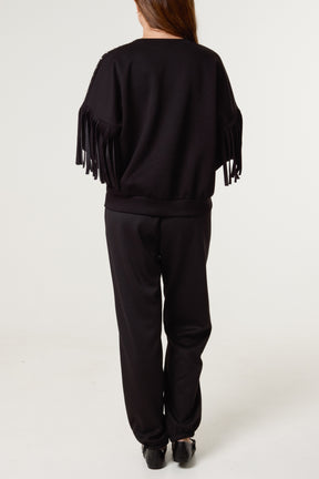Fringed & Studded Tracksuit