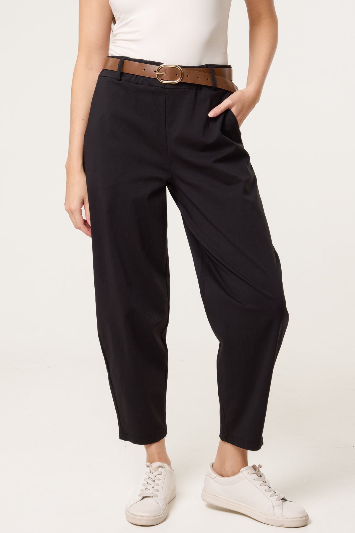 Bengalin Barrel Leg Magic Trousers