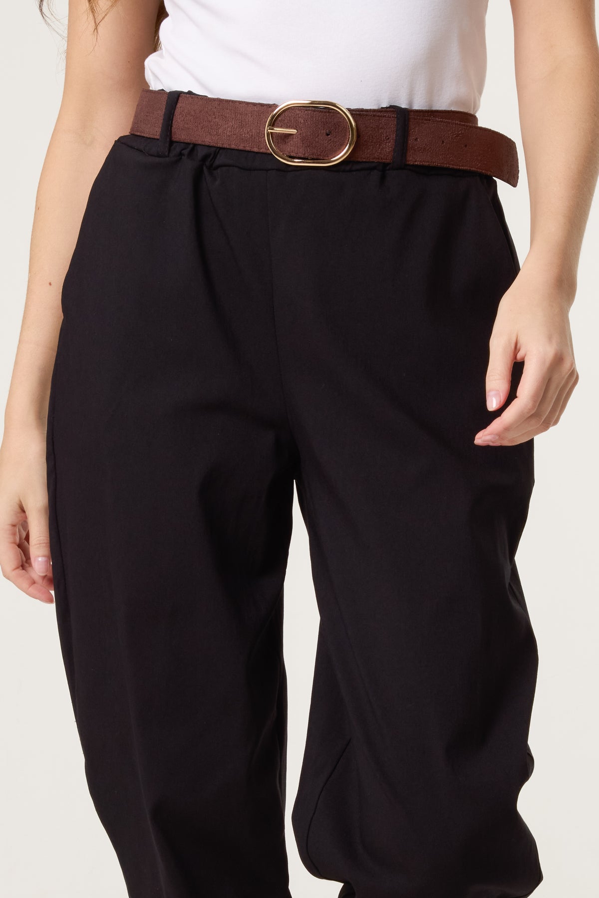 Bengaline Barrel Leg Magic Trousers