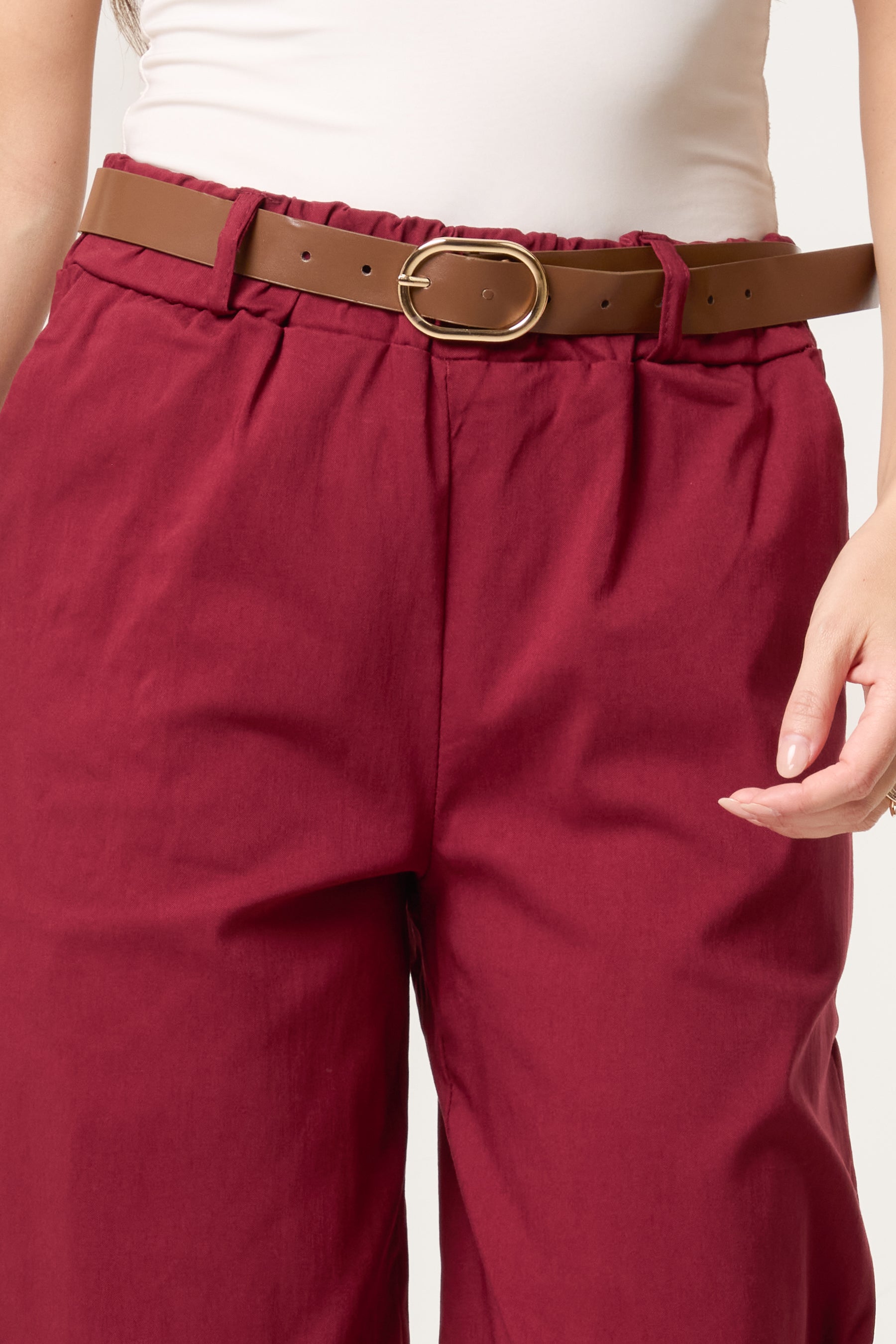 Bengalin Barrel Leg Magic Trousers