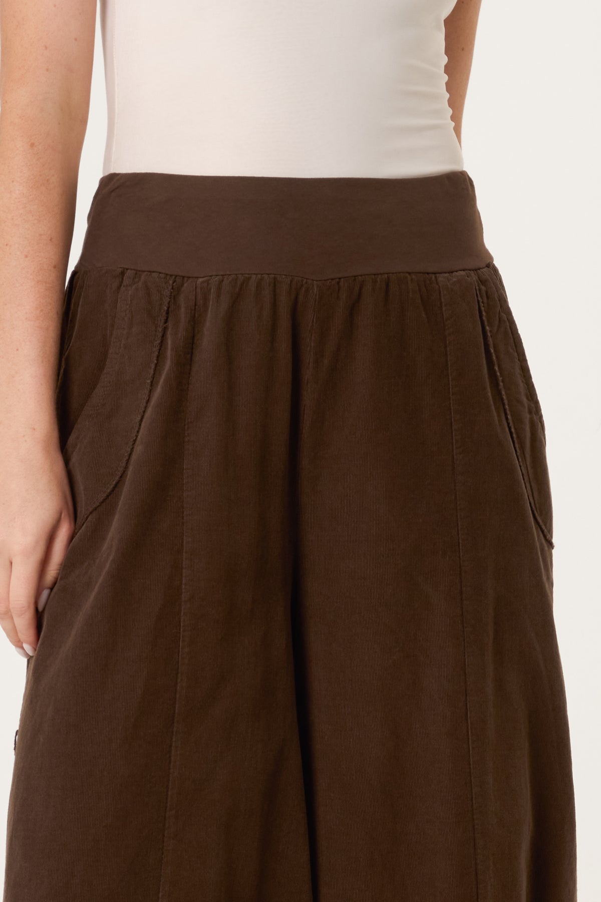 Baby Corduroy Wide Leg Trouser