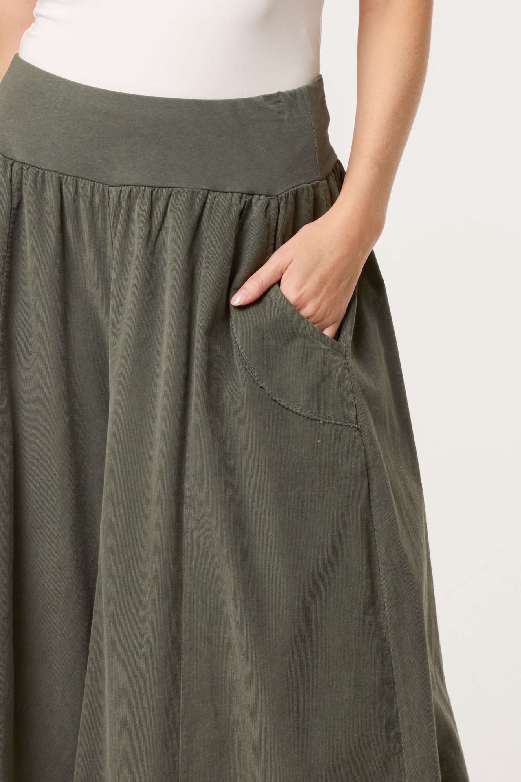 Baby Corduroy Wide Leg Trouser