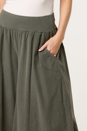 Baby Corduroy Wide Leg Trouser