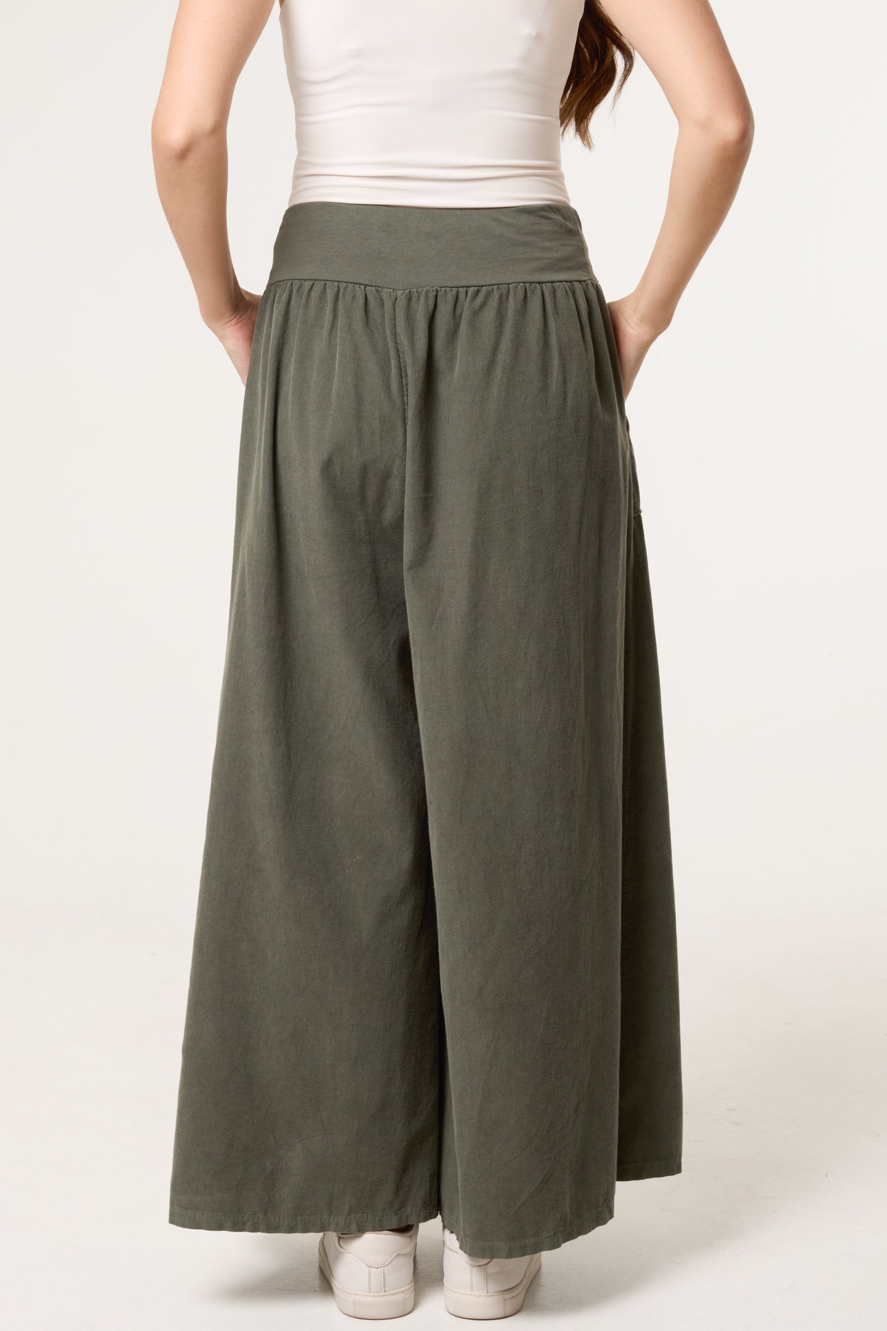 Baby Corduroy Wide Leg Trouser