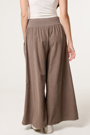 Baby Corduroy Wide Leg Trouser