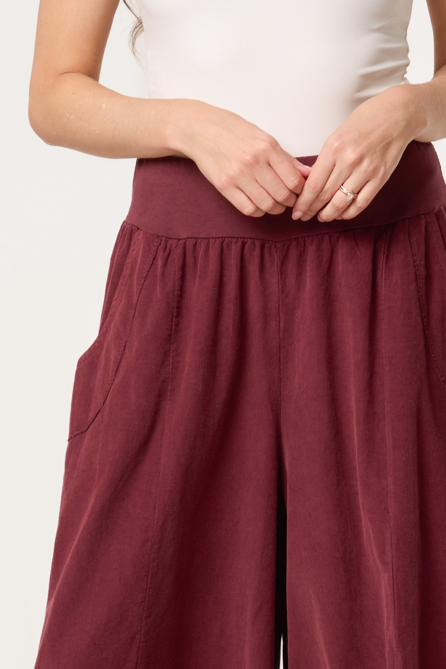 Baby Corduroy Wide Leg Trouser