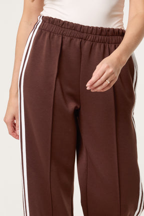 Side Stripe Wide Leg Joggers