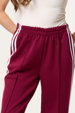 Side Stripe Wide Leg Joggers
