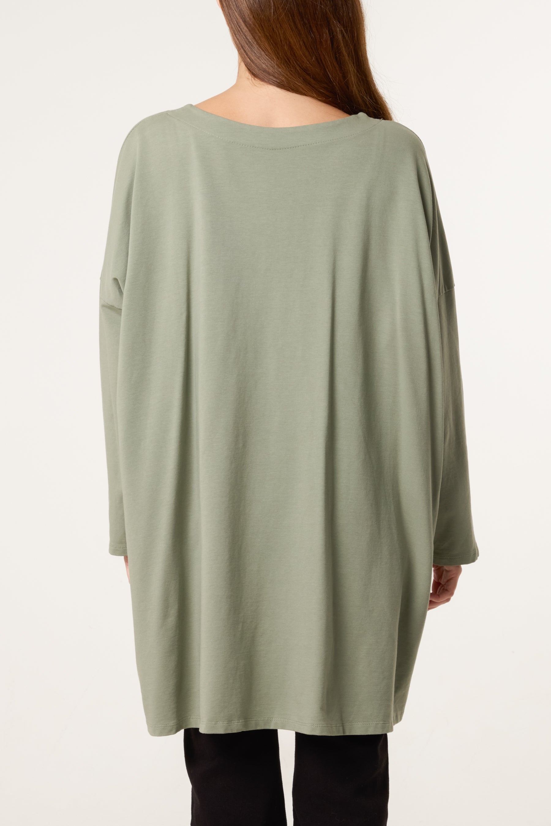 Sequin Star Cotton Blend Sweat Top