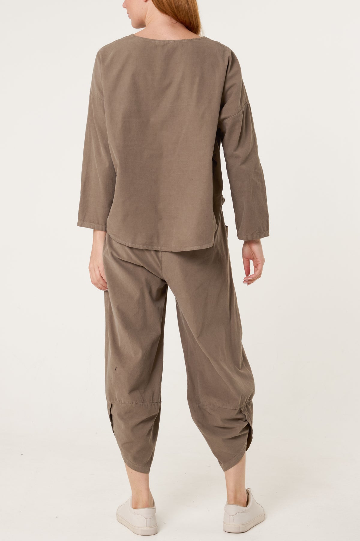 Baby Corduroy Blouse & Trousers Set