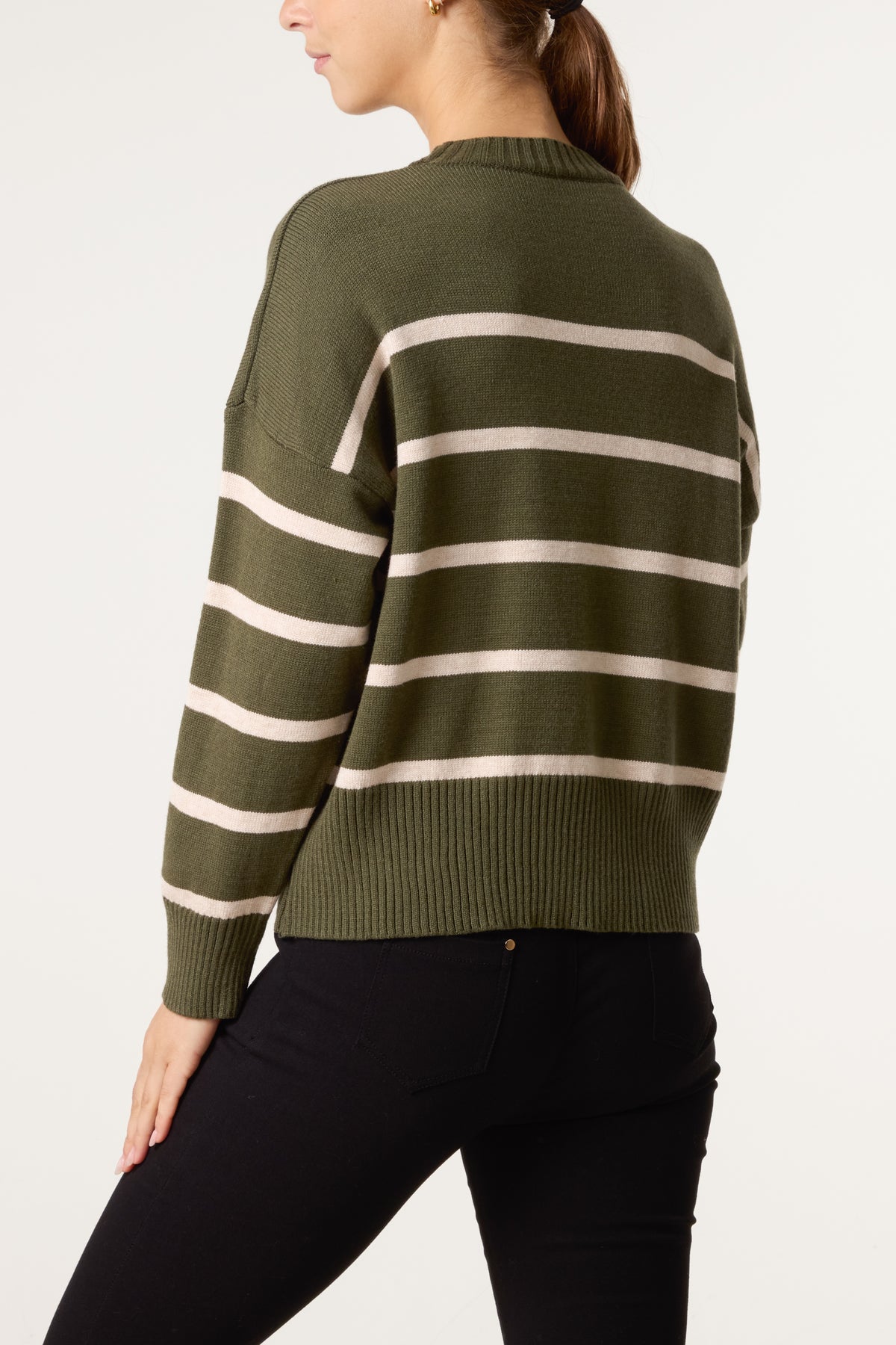 Round Neck Stripe Jumper