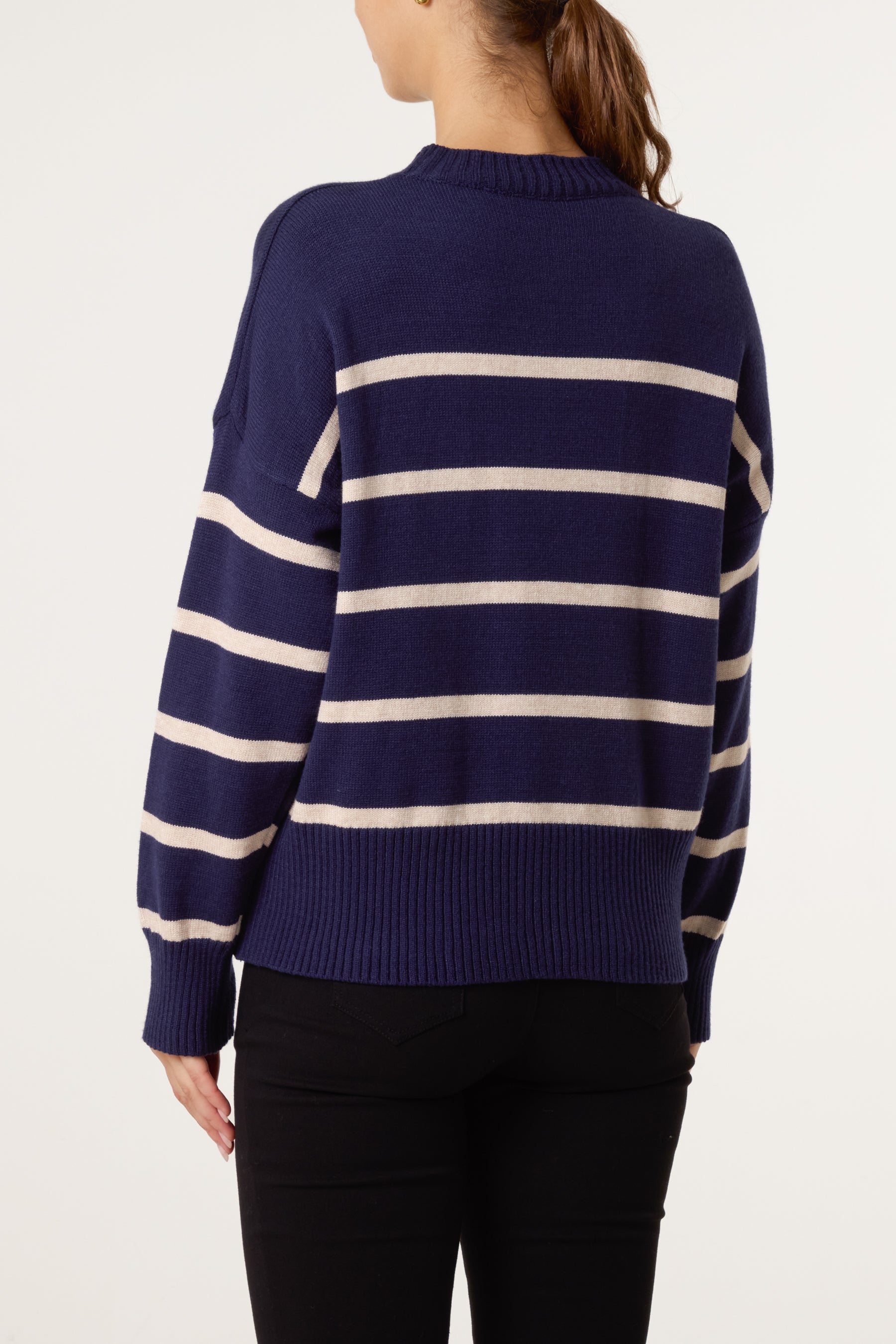 Round Neck Stripe Jumper
