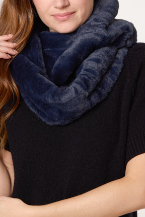 Faux Fur Snood Scarf
