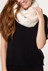 Faux Fur Snood Scarf