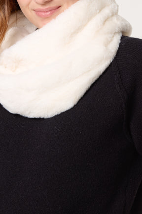 Faux Fur Snood Scarf